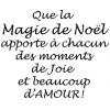 Magie de Noel - French