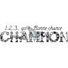 Bonne chance champion - (Good Luck Champion) - French only
