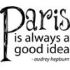 Paris is always a good idea - anglais