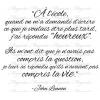 John Lennon Quote - French only