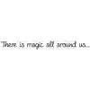 There is magic all around us - anglais