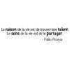 Pablo Picasso Quote - French Only