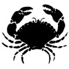 Crabe silhouette