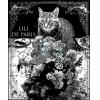Lili de Paris - chat au bouquet de fleurs