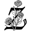 Flower letter - Z