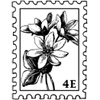 Timbre floral