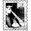 Pianist Postage Stamp