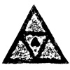 Motif ornemental pour petit triangle "Mozaic"