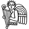 Ange à la harpe