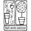 Fait avec amour - French
