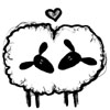 Serment d'amour entre brebis et mouton