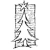 Christmas Tree & Calligraphy