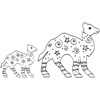 Decorated Camels - Large & Small